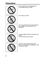 Preview for 8 page of Panasonic Check Pnnting Accountant KX-RC105 Operating Instructions Manual