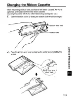 Preview for 113 page of Panasonic Check Pnnting Accountant KX-RC105 Operating Instructions Manual