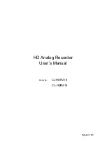 Panasonic CJ-HDR216 User Manual preview