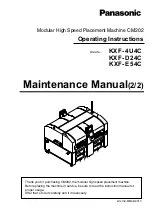 Preview for 1 page of Panasonic CM202 Series Maintenance Manual