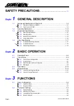 Preview for 8 page of Panasonic CM301 Operating Manual