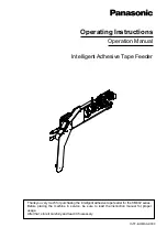 Panasonic CM402 Series Operating Instructions Manual предпросмотр