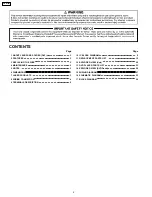 Preview for 2 page of Panasonic CN-D105T Service Manual