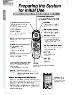 Preview for 12 page of Panasonic CN-DV1800EN Operating Instructions Manual