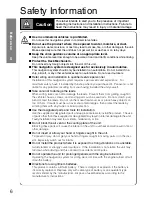 Preview for 6 page of Panasonic CN-DV2300N Operating Instructions Manual