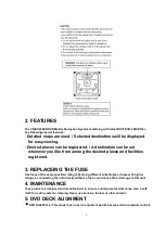 Preview for 3 page of Panasonic CN-DV2300N Service Manual