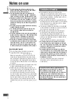 Preview for 6 page of Panasonic CN-NVD905U - Strada - Navigation System Operating Instructions Manual