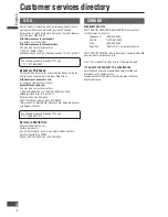 Preview for 8 page of Panasonic CN-NVD905U - Strada - Navigation System Operating Instructions Manual