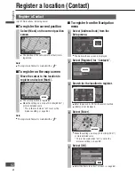 Preview for 62 page of Panasonic CN-NVD905U - Strada - Navigation System Operating Instructions Manual