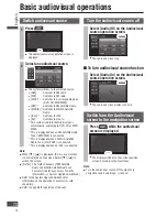 Preview for 70 page of Panasonic CN-NVD905U - Strada - Navigation System Operating Instructions Manual