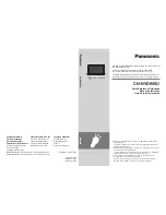 Panasonic CN-NVD905U - Strada - Navigation System Quick Reference Manual preview