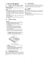 Preview for 2 page of Panasonic CN-NVD905U - Strada - Navigation System Service Manual