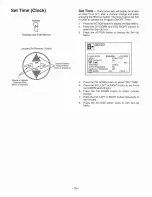 Предварительный просмотр 19 страницы Panasonic Color Television Operating Instructions Manual