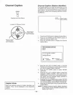 Предварительный просмотр 24 страницы Panasonic Color Television Operating Instructions Manual