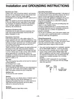 Preview for 4 page of Panasonic Combi Wave NE-C1153 Operating Instructions Manual