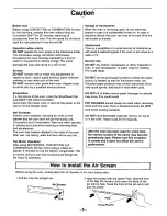 Preview for 5 page of Panasonic Combi Wave NE-C1153 Operating Instructions Manual