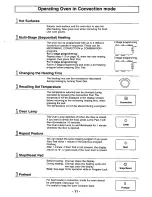 Preview for 11 page of Panasonic Combi Wave NE-C1153 Operating Instructions Manual