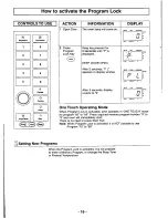 Preview for 16 page of Panasonic Combi Wave NE-C1153 Operating Instructions Manual