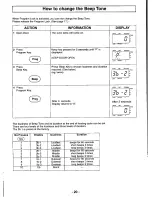 Preview for 20 page of Panasonic Combi Wave NE-C1153 Operating Instructions Manual