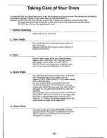 Preview for 24 page of Panasonic Combi Wave NE-C1153 Operating Instructions Manual