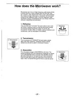 Preview for 27 page of Panasonic Combi Wave NE-C1153 Operating Instructions Manual