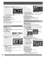 Preview for 58 page of Panasonic Combo TC-22LR30 Operating Instructions Manual