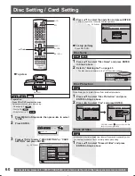 Preview for 60 page of Panasonic Combo TC-22LR30 Operating Instructions Manual