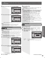 Preview for 61 page of Panasonic Combo TC-22LR30 Operating Instructions Manual