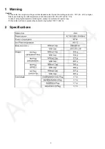 Предварительный просмотр 2 страницы Panasonic Compact Multi Straightener EH-HW17 Service Manual