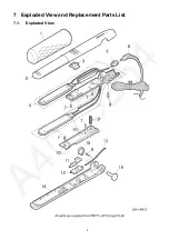 Предварительный просмотр 9 страницы Panasonic Compact Multi Straightener EH-HW17 Service Manual