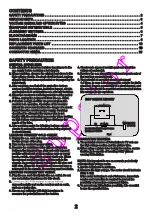 Preview for 2 page of Panasonic CP-830FP Service Manual