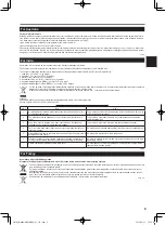 Предварительный просмотр 9 страницы Panasonic CPE03406YA Operating Instructions Manual