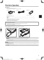 Preview for 11 page of Panasonic CPE03406YA Operating Instructions Manual