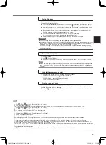 Предварительный просмотр 13 страницы Panasonic CPE03406YA Operating Instructions Manual