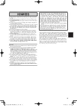 Предварительный просмотр 17 страницы Panasonic CPE03406YA Operating Instructions Manual