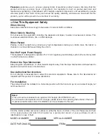 Предварительный просмотр 3 страницы Panasonic CQ-4400U Operating Instructions Manual