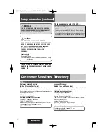 Предварительный просмотр 4 страницы Panasonic CQ-5251JU Operating Instructions Manual