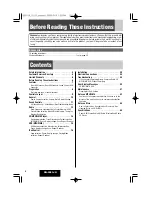 Предварительный просмотр 6 страницы Panasonic CQ-5251JU Operating Instructions Manual