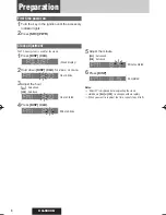 Предварительный просмотр 8 страницы Panasonic CQ-5800U - Double DIN Heavy Duty MP3 Operating Instructions Manual