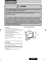 Предварительный просмотр 27 страницы Panasonic CQ-5800U - Double DIN Heavy Duty MP3 Operating Instructions Manual