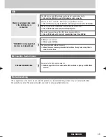 Предварительный просмотр 39 страницы Panasonic CQ-5800U - Double DIN Heavy Duty MP3 Operating Instructions Manual