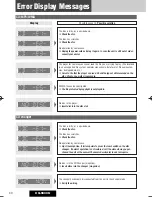 Предварительный просмотр 40 страницы Panasonic CQ-5800U - Double DIN Heavy Duty MP3 Operating Instructions Manual