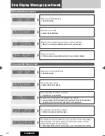 Предварительный просмотр 42 страницы Panasonic CQ-5800U - Double DIN Heavy Duty MP3 Operating Instructions Manual