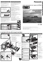 Panasonic CQ-C1001NW Installation Instructions preview