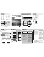 Panasonic CQ-C1001NW Operating Instructions предпросмотр