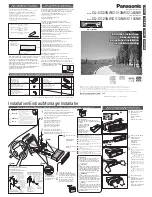 Предварительный просмотр 3 страницы Panasonic CQ-C1103NW Operating Instructions