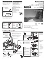 Panasonic CQ-C1103W Installation Instruction предпросмотр