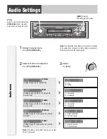 Предварительный просмотр 10 страницы Panasonic CQ-C1103W Operating Instructions Manual