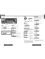 Предварительный просмотр 4 страницы Panasonic CQ-C1300AN Operating Instructions Manual