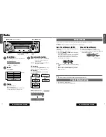 Предварительный просмотр 5 страницы Panasonic CQ-C1300AN Operating Instructions Manual